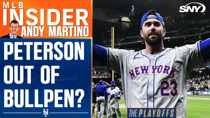 Could David Peterson come out of the bullpen in Mets-Phillies NLDS Game 4 matchup?