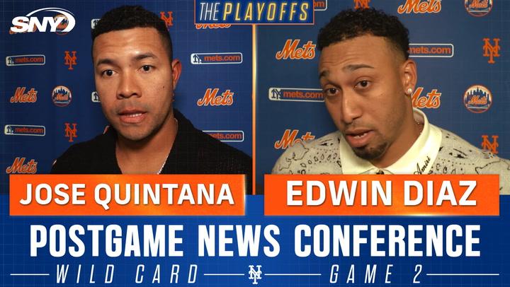 Mets starter Jose Quintana 'excited' to pitch Game 3, closer Edwin Diaz is 'ready to go'