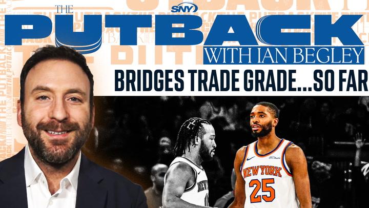 Ian Begley discusses Mikal Bridges' trade to the Knicks with guests on The Putback show.