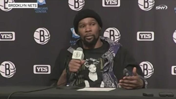 Nets vs Heat: Kevin Durant on what's missing from offense in loss | Nets News Conference