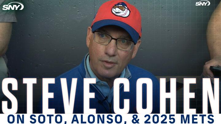 Steve Cohen on Juan Soto and Pete Alonso at Mets spring training, Vladimir Guerrero Jr. hitting free agency in 2026