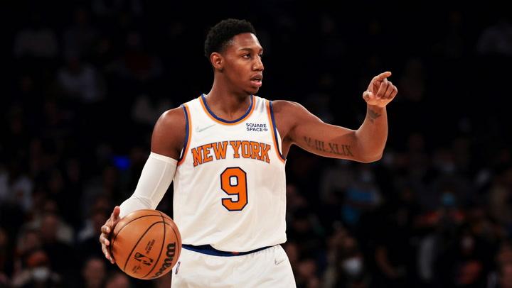 NBA Insider talks RJ Barrett leading Knicks to big win over Mavericks at MSG | SportsNite