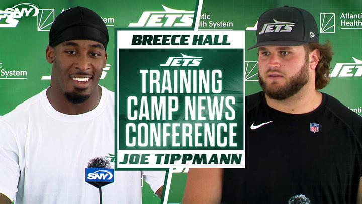 Training camp news conference