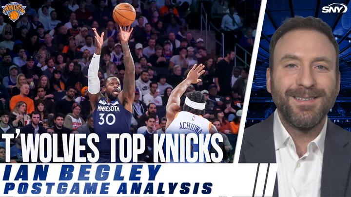 NBA Insider Ian Begley examines Knicks' home loss to Timberwolves and Julius Randle.