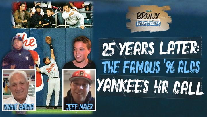 Jeffrey Maier & RF umpire revisit Yankees 1996 ALCS home run call | Bronx Backstories