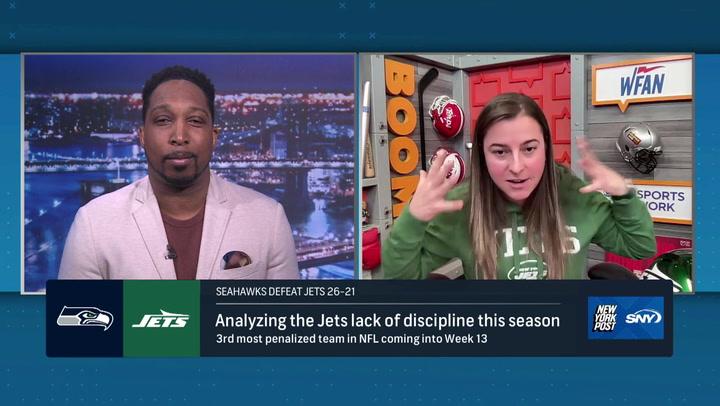 Sports analysts discuss the Jets' ninth straight losing season after their Seahawks loss.