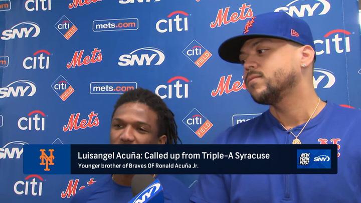 Luisangel Acuna called up to Mets from AAA Syracuse