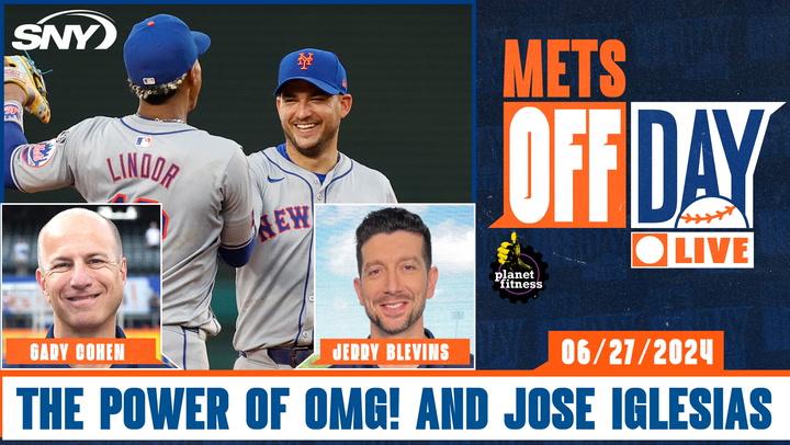Gary Cohen reacts to OMG! and what Jose Iglesias' song has meant for the Mets | Mets Off Day Live | SNY