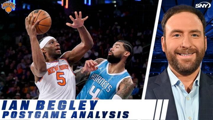 Ian Begley discusses Knicks' win, Achiuwa's return, and Brunson's back on SportsNite SNY.