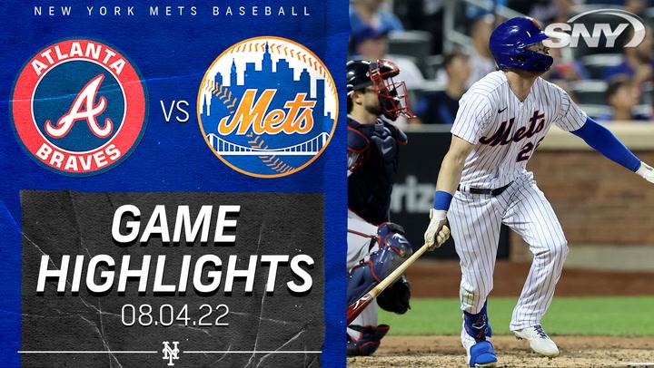 Mets vs Braves Highlights: Tyler Naquin slugs pair of HRs in Citi Field debut as Mets hold off Braves | Mets Highlights
