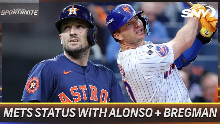 Mets' current status with Pete Alonso and Alex Bregman | SportsNite