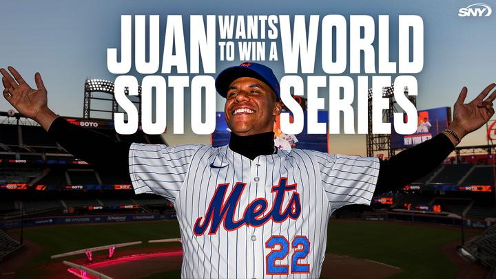 Juan Soto wants to win 'a couple' World Series with the Mets