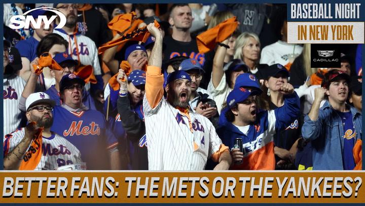 Better fanbase: Mets or Yankees? | Baseball Night in NY