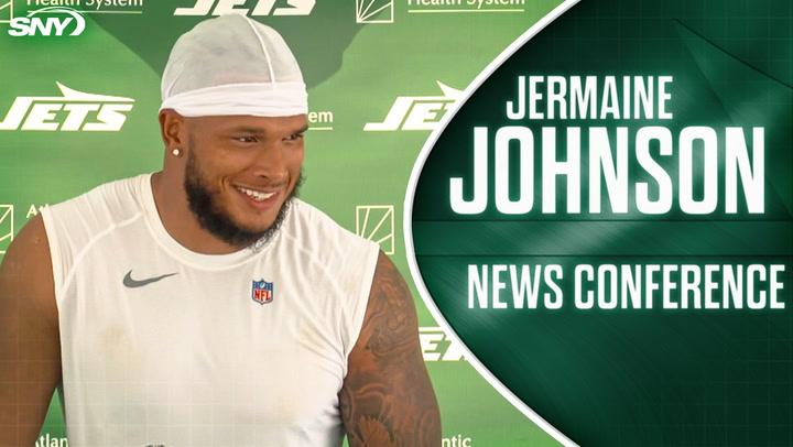 Jermaine Johnson discusses his leadership for Jets on defense and advice to Will McDonald