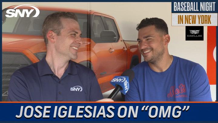 The Mets' Jose Iglesias talks 'OMG' song release | Baseball Night in NY