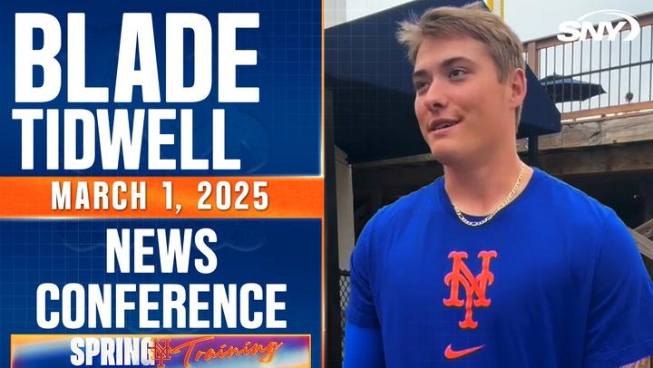 Mets prospect Blade Tidwell overwhelms Tampa Bay, K's five, and throws immaculate inning