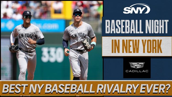 Aaron Judge and Juan Soto to be most epic NY rivalry? | Baseball Night in NY