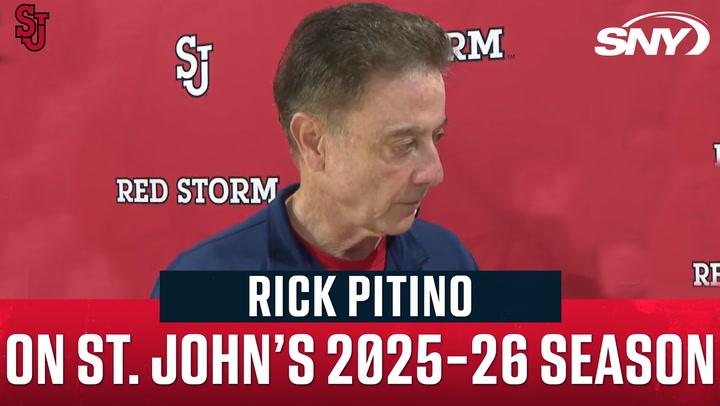Rick Pitino discusses St. John's 2025-26 season.