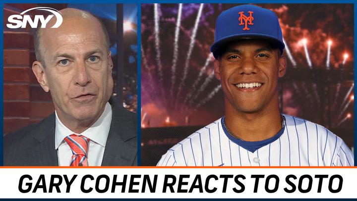 Gary Cohen reacts to Mets signing Juan Soto