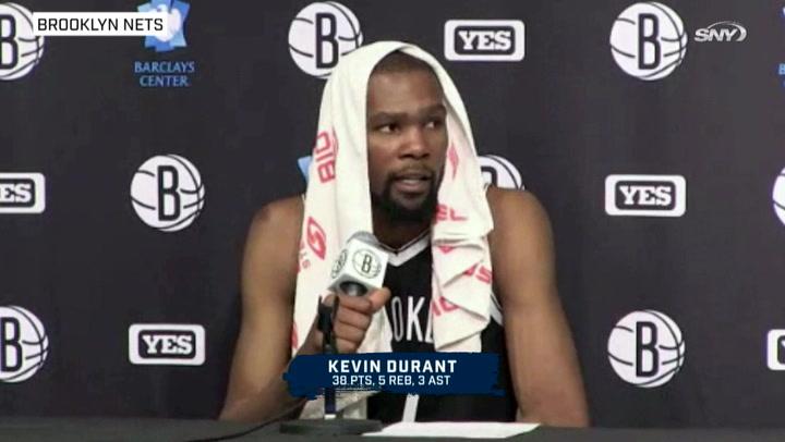 Nets vs Hornets: Kevin Durant reacts to 111-95 loss | Nets Post Game