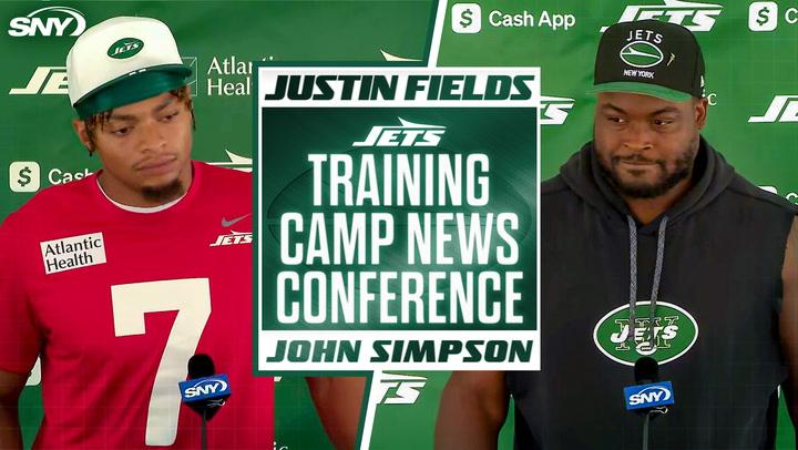 Justin Fields and John Simpson on what Jets need to fix before start of NFL season