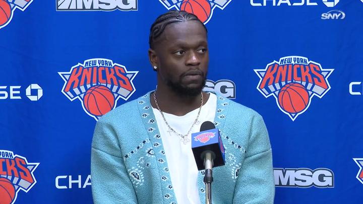 Knicks vs Magic: Julius Randle explains 110-104 loss | Knicks Post Game