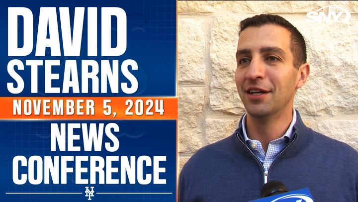 David Stearns on how Luisangel Acuña, Jeff McNeil, Brett Baty, and Ronny Mauricio will fit into 2025 Mets lineup