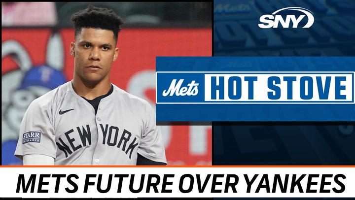 SNY's Hot Stove discusses Juan Soto choosing the Mets' future over Yankees' similar offer.