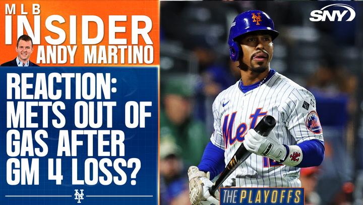 MLB Insider suspects the Mets could be “gassed” after an extended postseason run