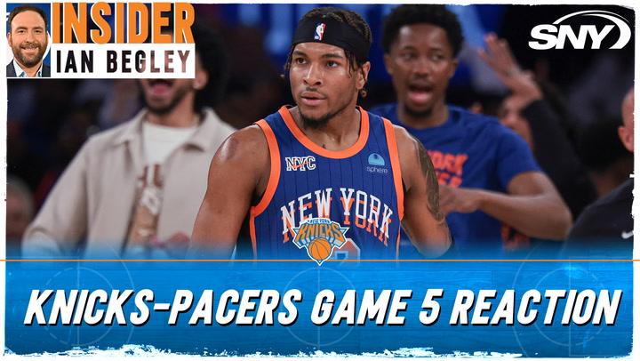 Breaking down Knicks' big Game 5 win over Pacers, including Deuce McBride getting the start