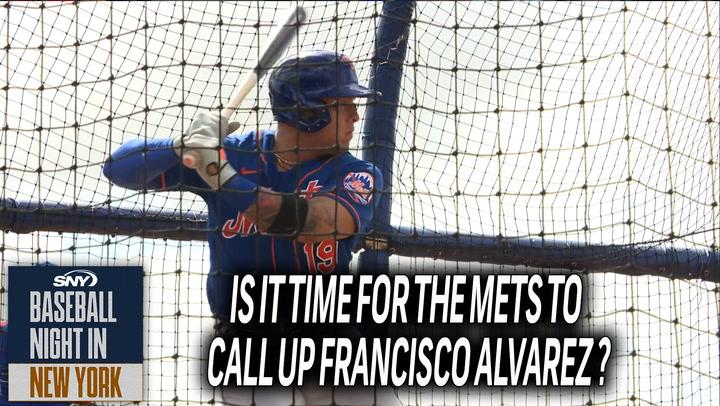 Is it time for the Mets to call up Francisco Alvarez? | Baseball Night in NY