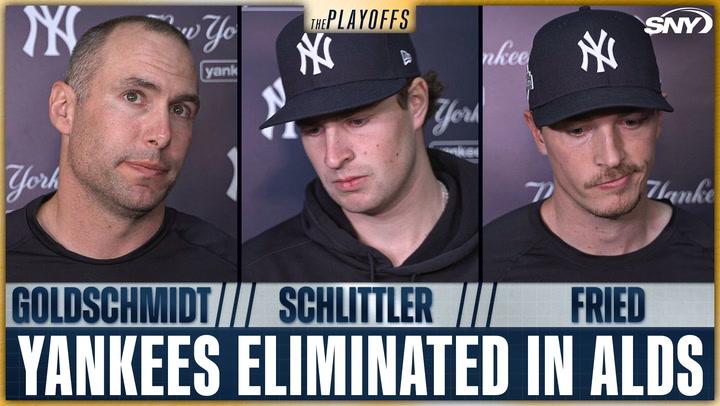 Paul Goldschmidt, Max Fried, and Cam Schlittler on Yankees ALDS elimination