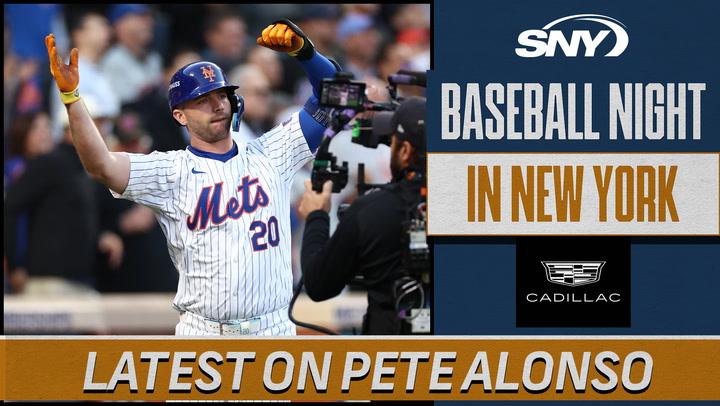 Latest on negotiations between Pete Alonso and the Mets | Baseball Night in NY