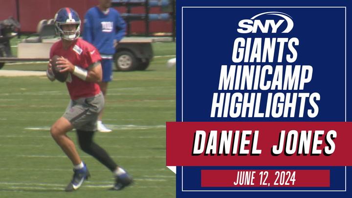 Malik Nabers and Daniel Jones Minicamp Highlights (6/12/24) | NY Giants
