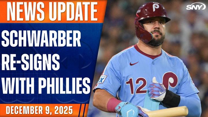 Does Kyle Schwarber re-signing with Phillies change Mets' plans for Pete Alonso