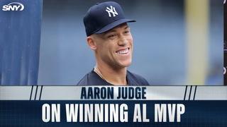 Aaron Judge on winning AL MVP