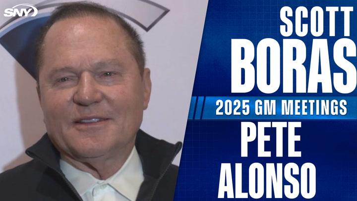 Scott Boras on Mets and Pete Alonso