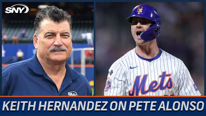 Keith Hernandez reacts to Pete Alonso re-signing with the Mets