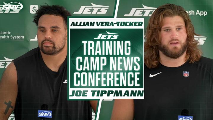 Joe Tippmann talks Jets improvement, Alijah Vera-Tucker on Justin Fields