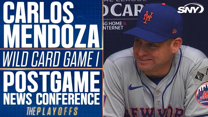 Mets manager Carlos Mendoza on focus, good hitting, success for Luis Severino in Game 1 win