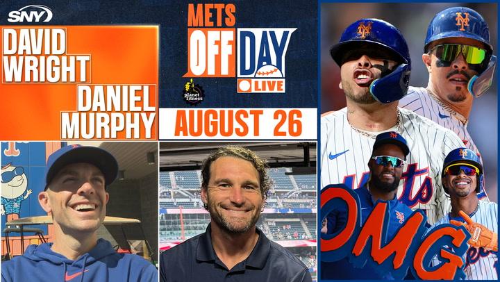 David Wright and Daniel Murphy talk Mets past and present on Mets Off Day Live, August 26.