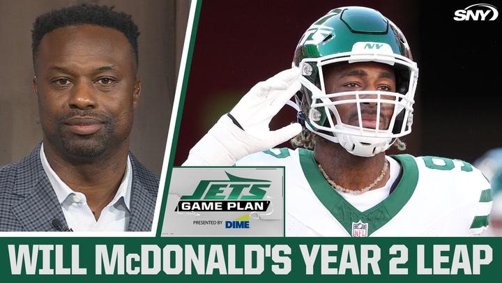 "On Jets Game Plan, Bart Scott discusses Will McDonald's impressive leap in his second year."