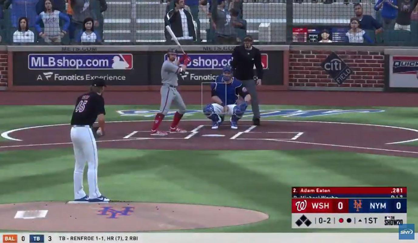 WATCH: Mets host Nationals on MLB The Show