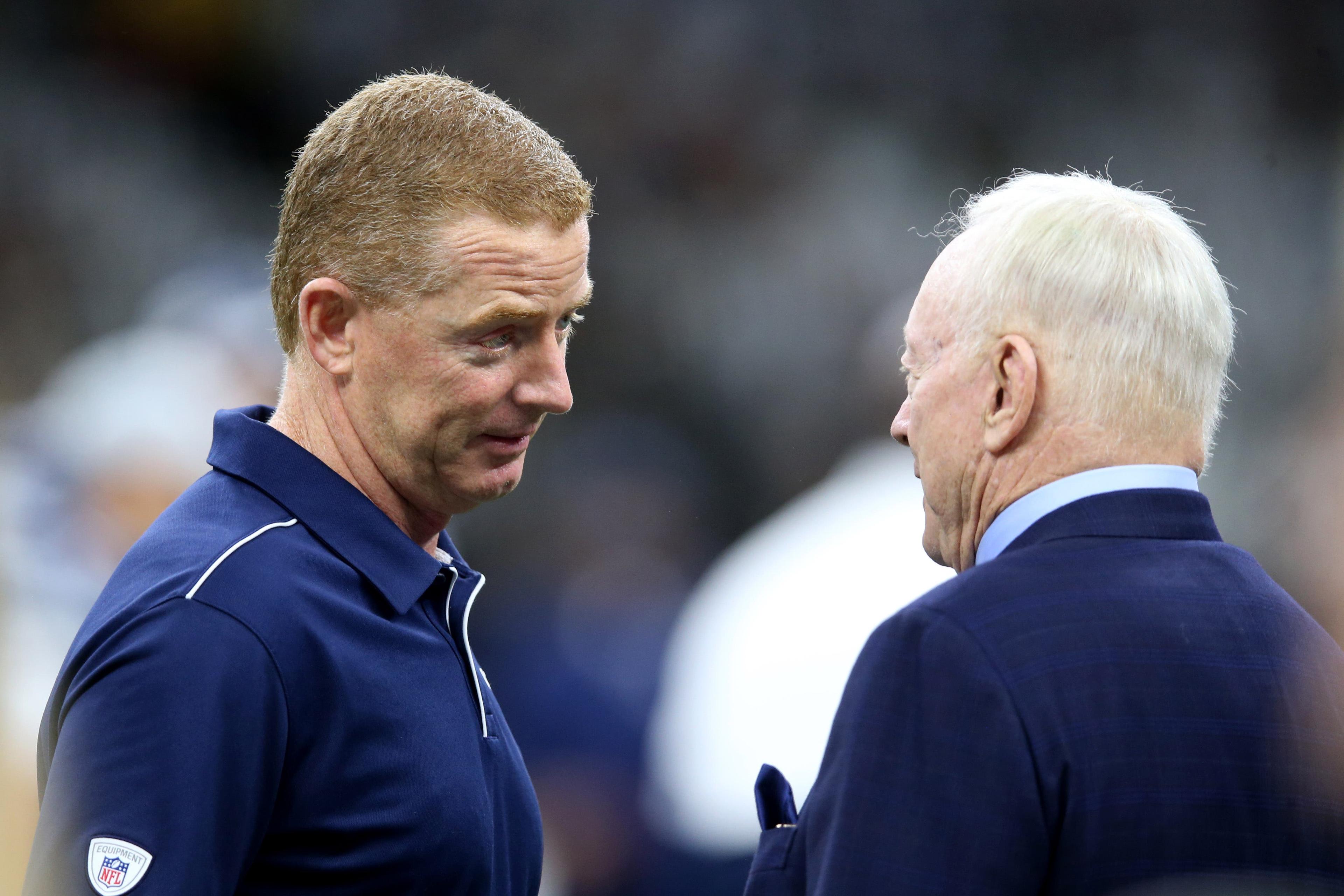 Jason Garrett/Jerry Jones / Chuck Cook