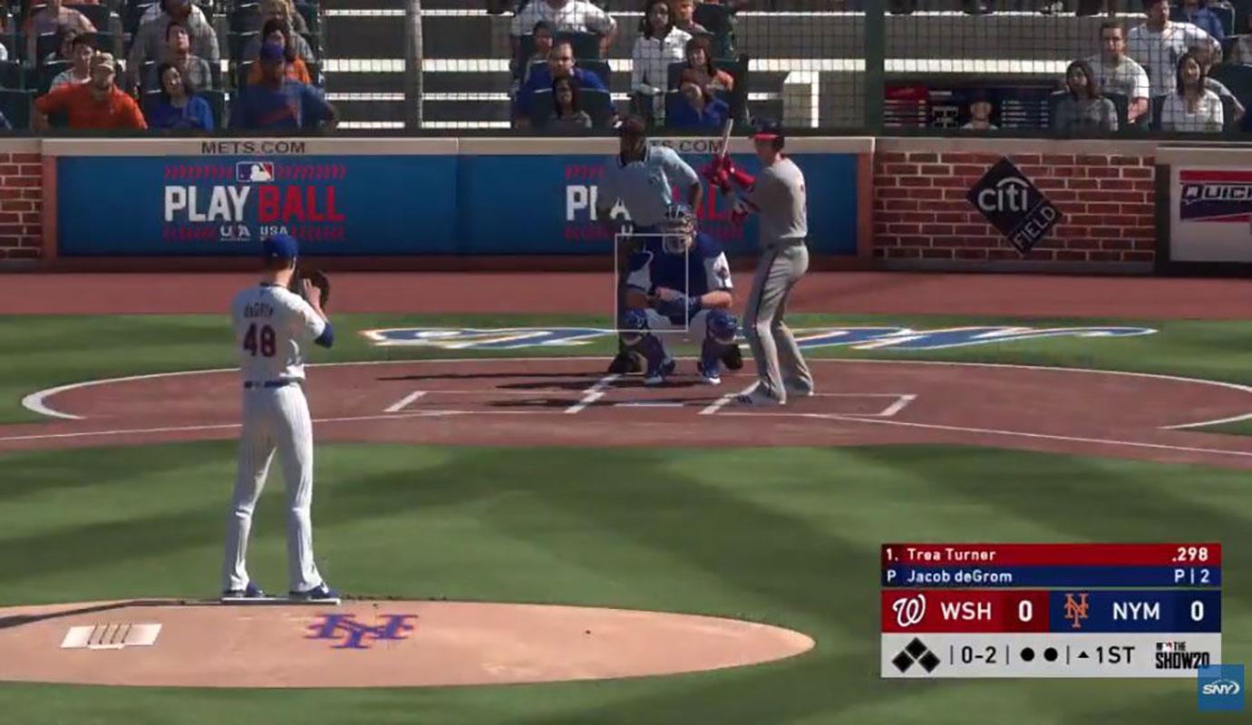 WATCH: Mets take on Nationals on MLB The Show