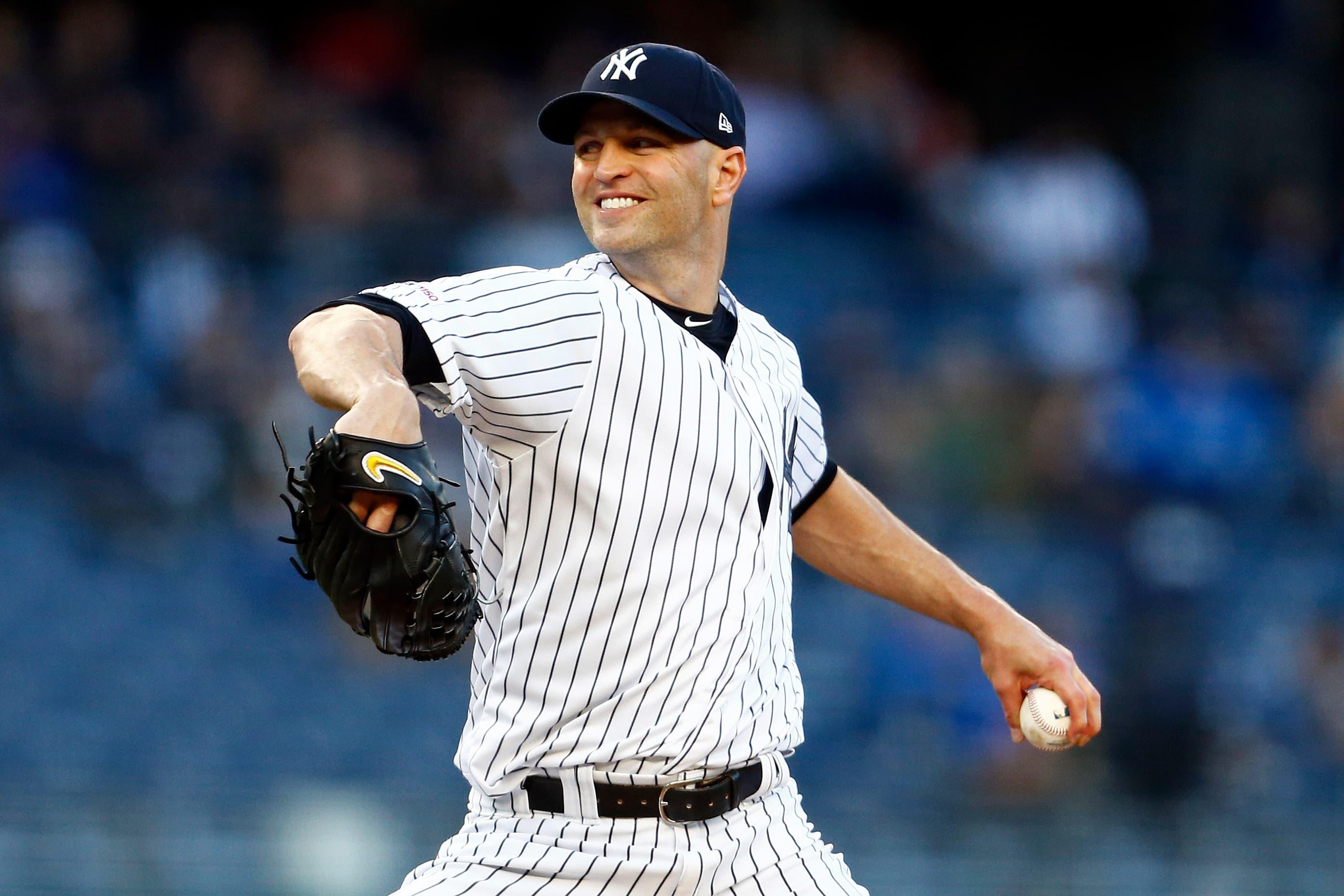 Yankees LHP J.A. Happ / Adam Hunger/USA TODAY Sports