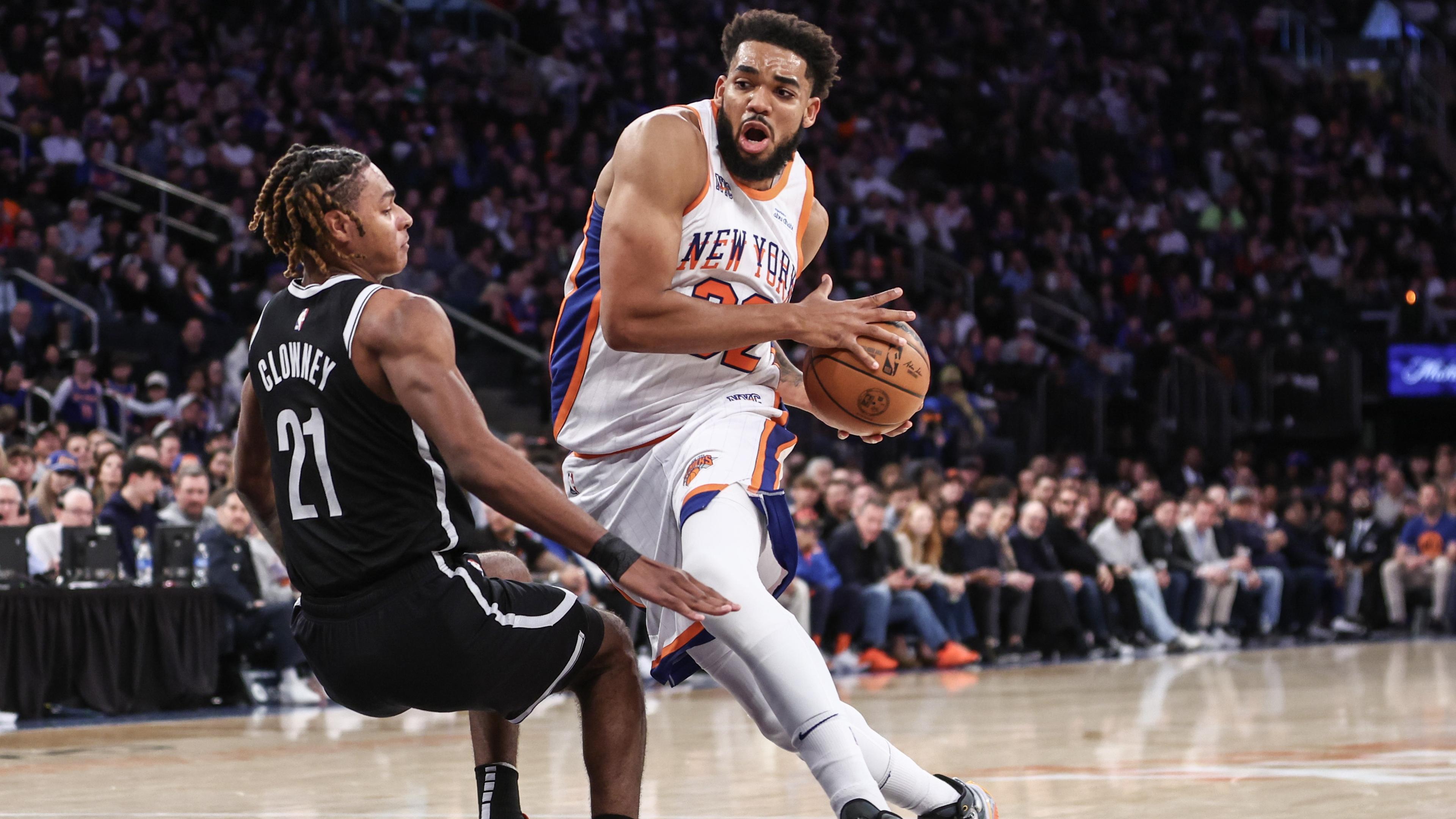 Knicks' ball movement, led by Karl-Anthony Towns, reaches new heights in win over Nets