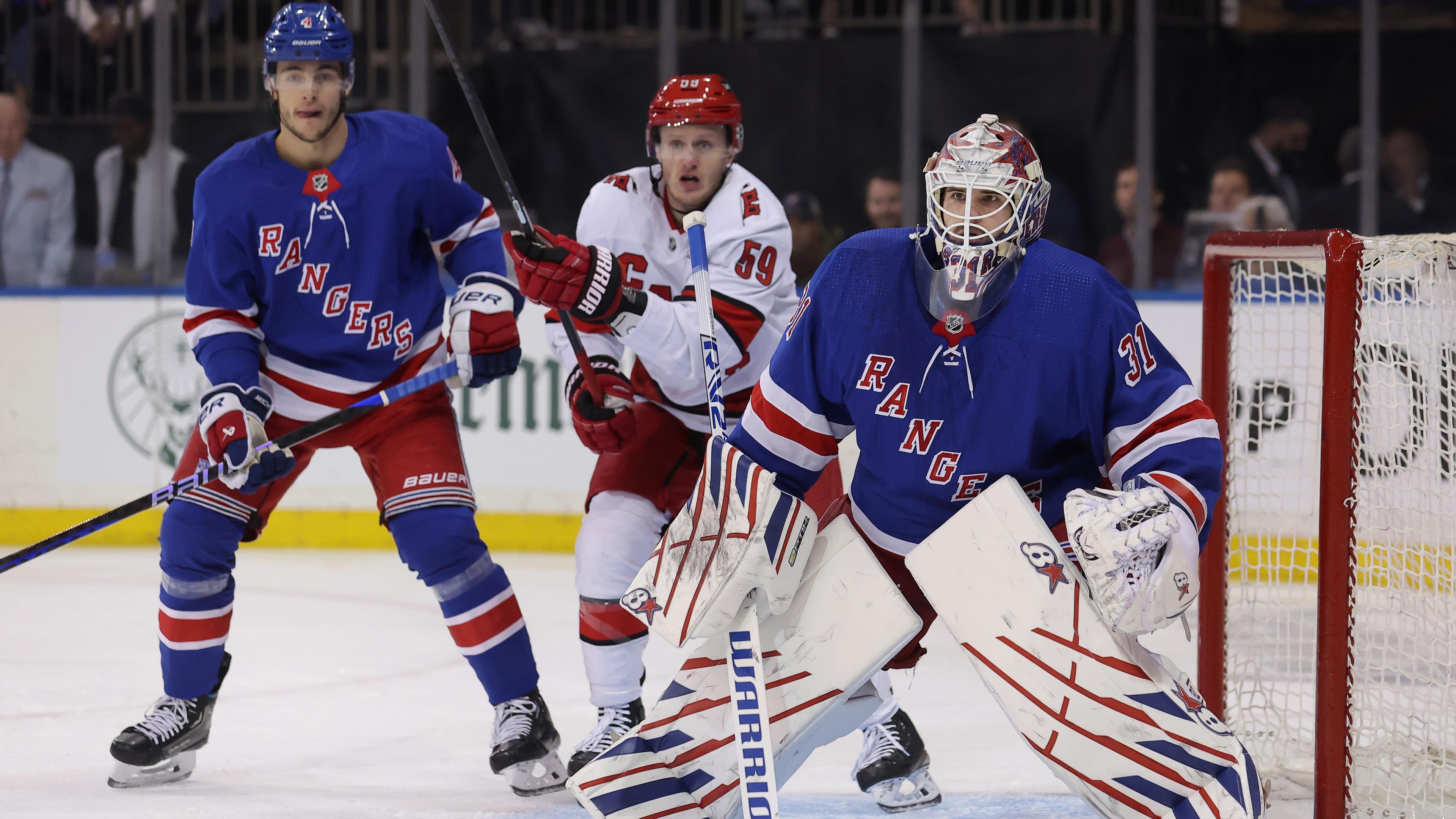 Contract extension talks 'ongoing' between Rangers, Igor Shesterkin: report