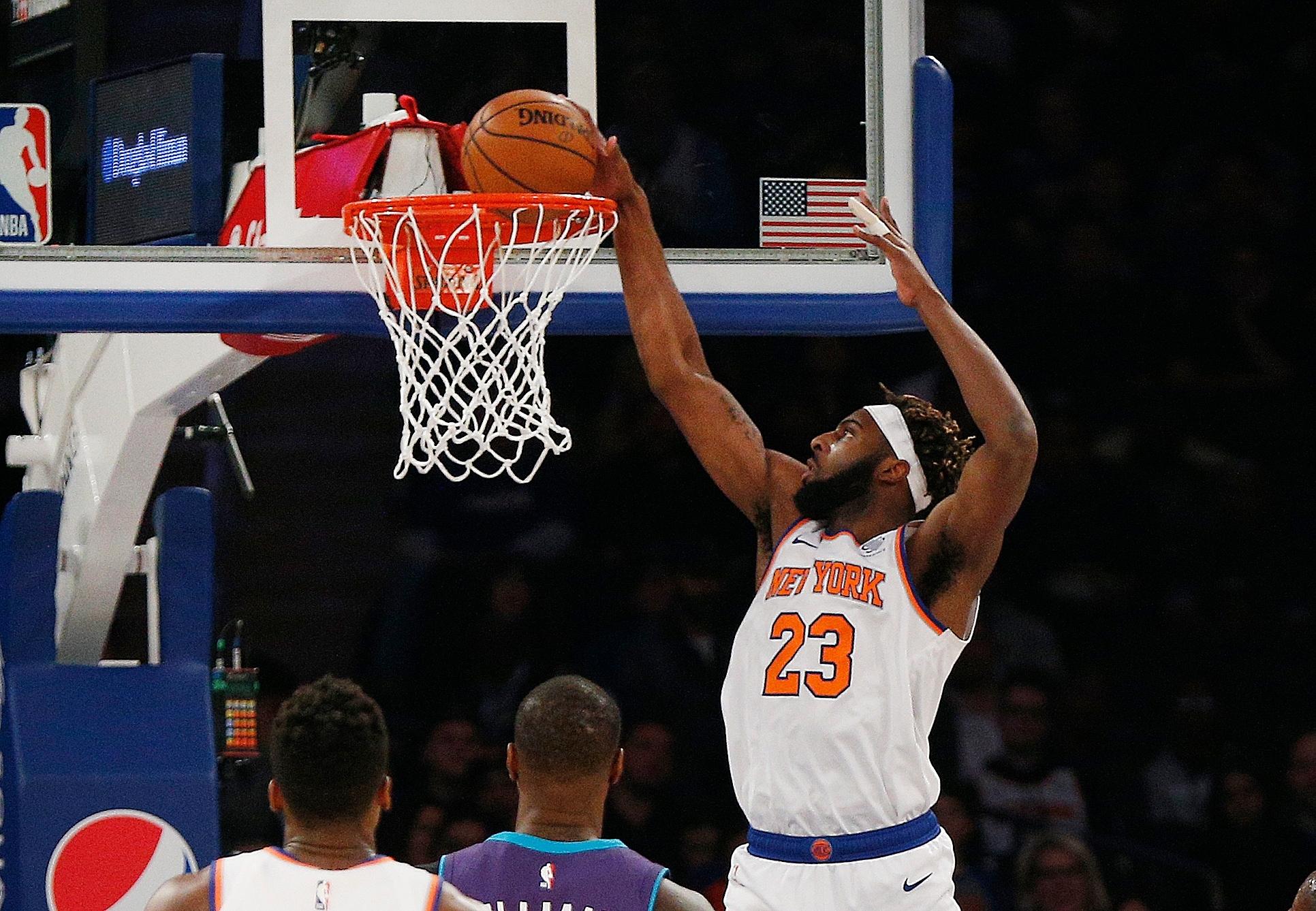 Knicks Takeaways from Saturday's 103-102 loss to Hornets, including Devonte Graham's three-point dagger