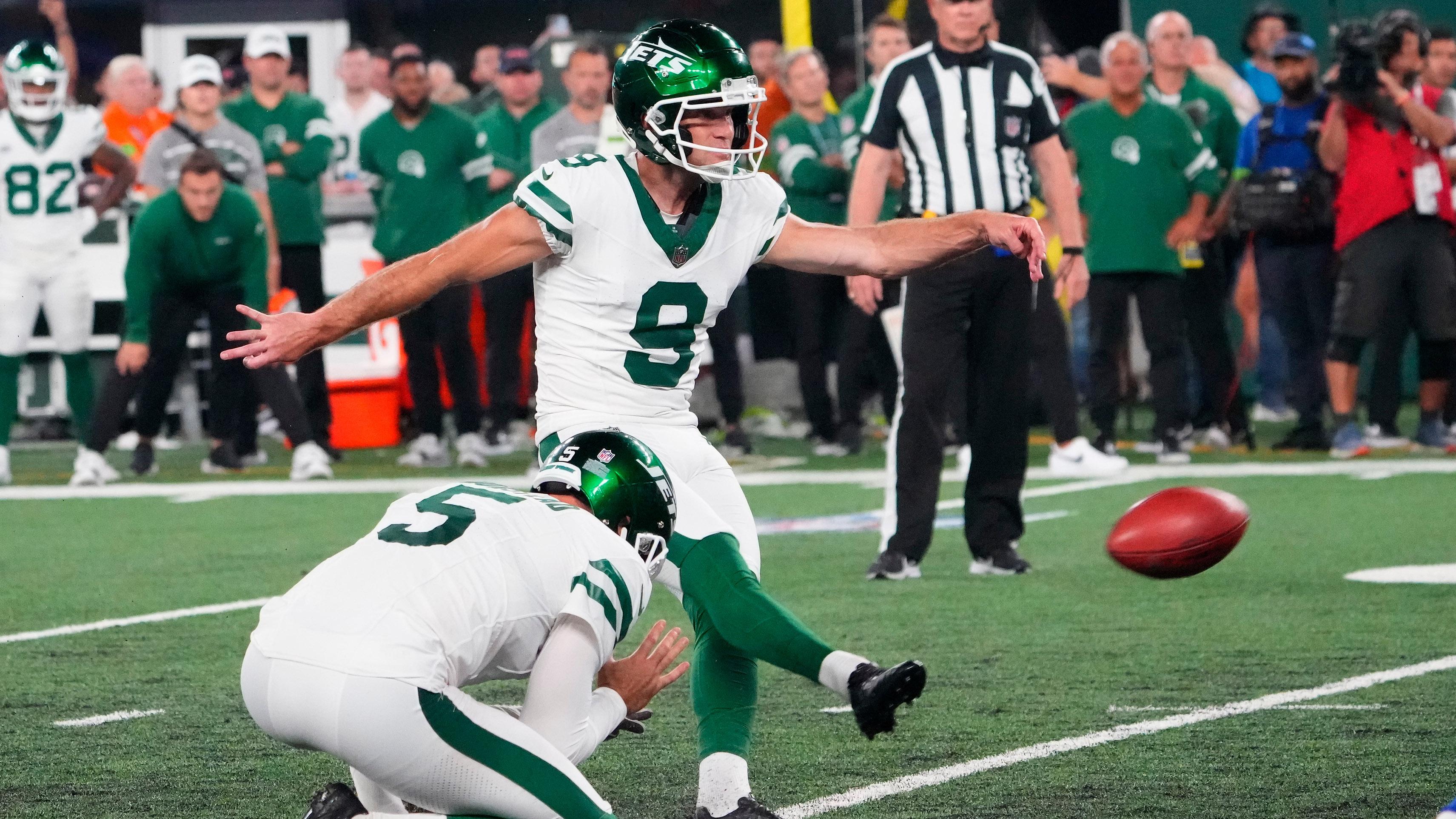 Jets hold workout for six kickers as Greg Zuerlein added to injury report with knee injury